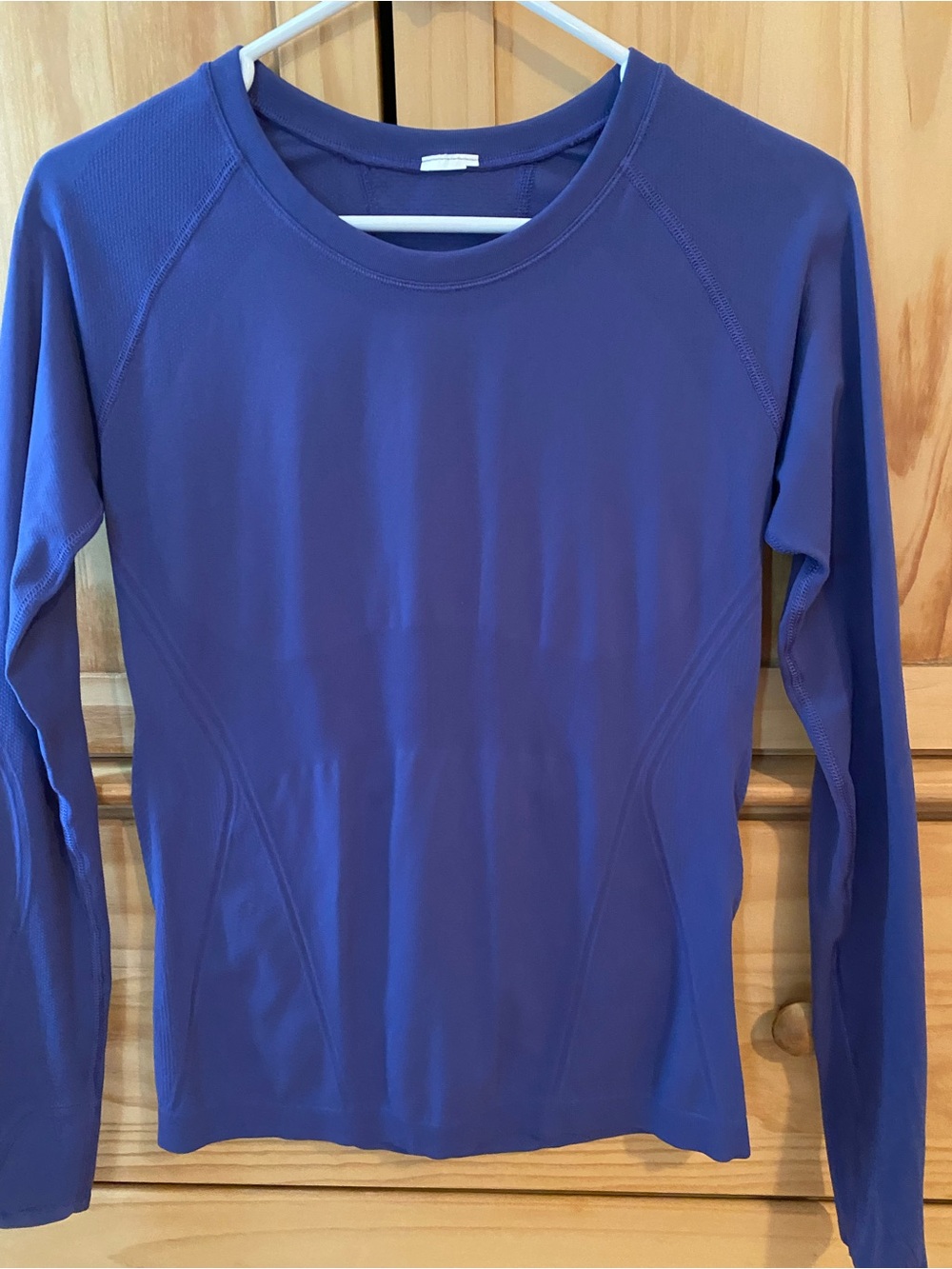 Athleta Blue Long Sleeve Training Top